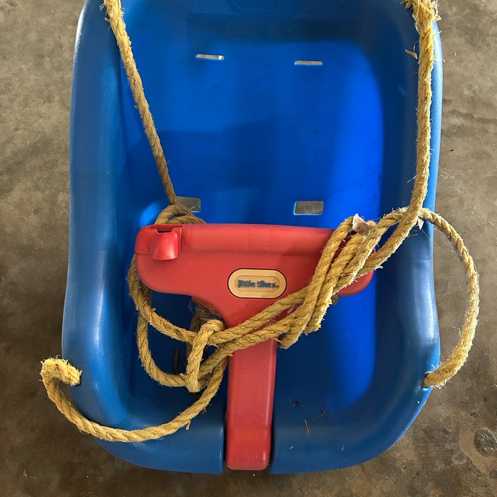 Little Tikes Blue and Red Swing Seat